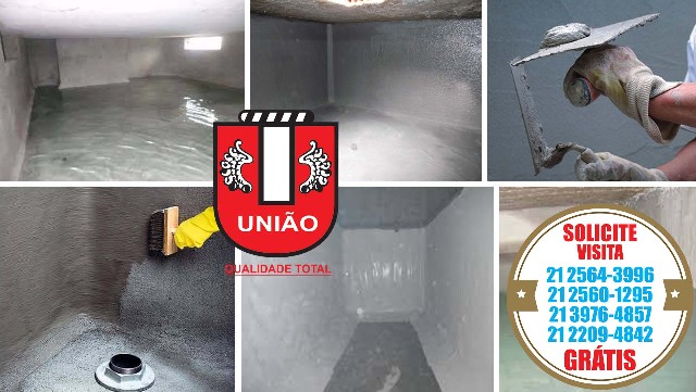 Impermeabilização de caixa de água comércios